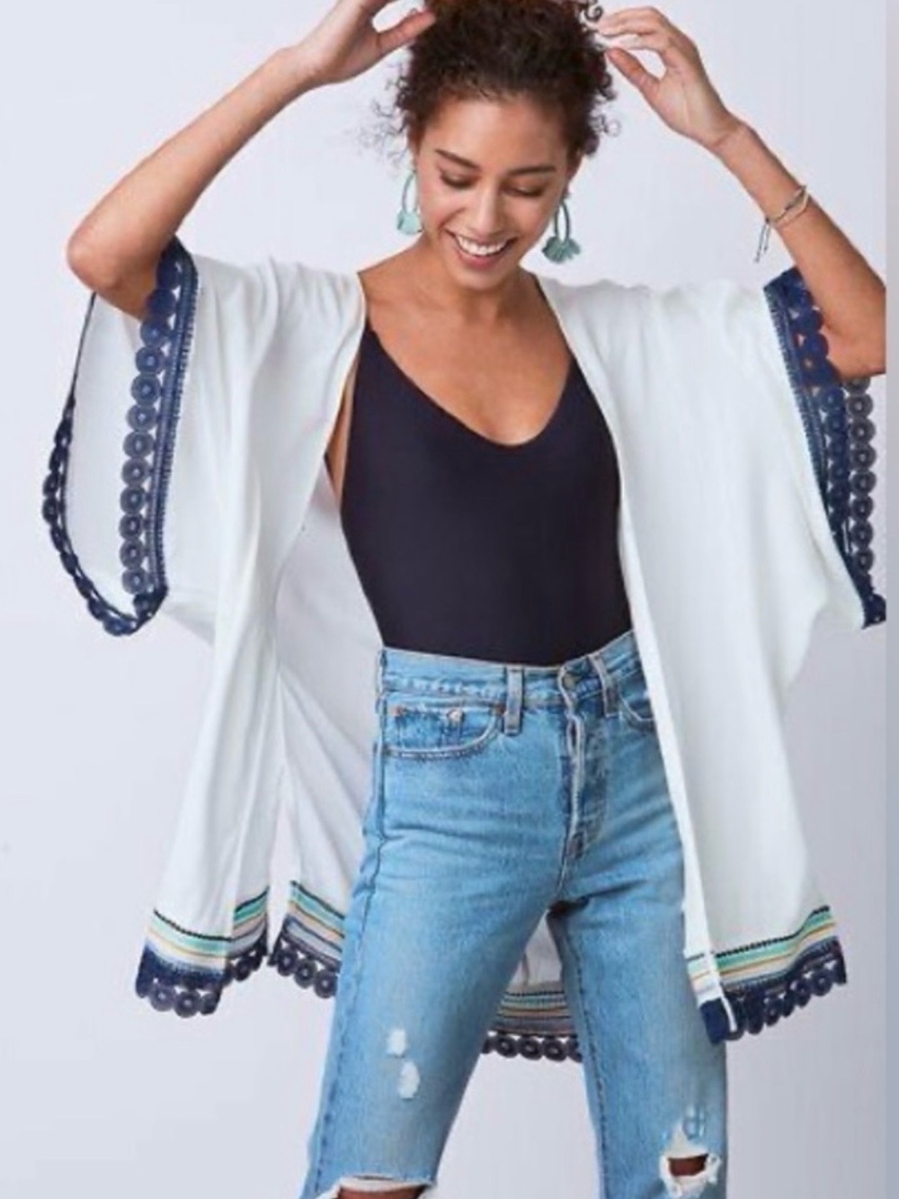 Stella & Dot Playa Kimono Size Large